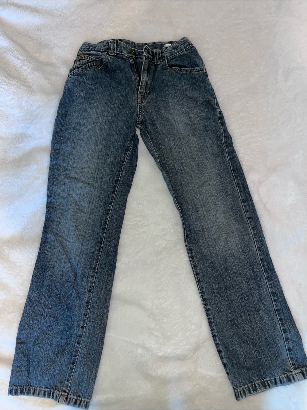 Wrangler Boys Straight-Leg Jeans - Dark Blue 14 slim